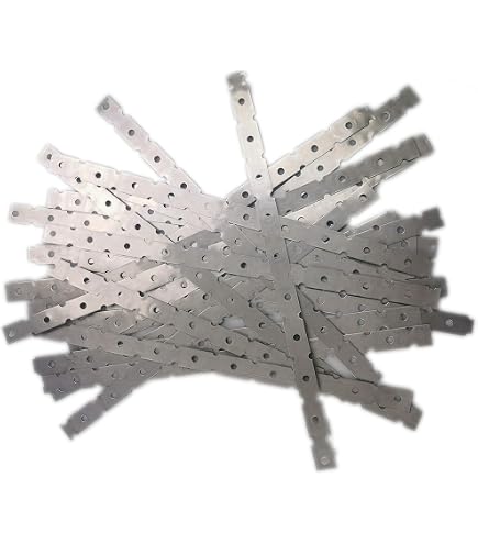 Produktbild von Wandanschlussanker Edelstahl Wandanschlussanker Beweglich Edelstahl 60 X 1,25 Wandanker Maueranker Mauerverbinder 10 Stück Wandanschlussanker Wandverbinder
