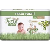 Baby Turco Doğadan Fırsat Paketi Bebek Bezi 3 Numara Midi 42 Adet
