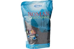 Pettex Roman Gravel Aquatic Roman Gravel 2 Kg Jet Black