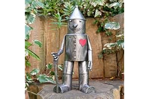 Darthome Ltd New Vintage Metal Wizard Of Oz Tin Man Garden Lawn Art Sculpture Ornament Small