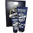 Benecos Set Regalo Cura Uomo - Bagnoschiuma 3in1 e Balsamo Dopobarba 2in1 - Con Succo di Mela, Radice di Bardana, Aloe e Burr