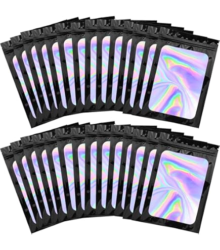 Lot De 100 Sachets épais, Refermables Et Zippés, Claire, 9