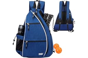 Sucipi Pickleball Bag Pickleball Backpack for Women Men Pickleball Paddle Backpack Reversible Pickleball Paddle Bag Pickleball Rackets Bags for Ladies