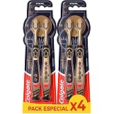 Colgate Harry Potter, Children's Toothbrush, 6+ Years, Pack of 4 | Children's Toothbrush Mixed Teeth,Ultra Soft Filaments,Rai