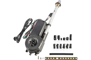 Red Wolf - Antena eléctrica para coche (12 V, AM, radio FM, para Nissan Acura Honda Infiniti Jaguar Chevy, Toyota, Mitsubishi Mercedes Benz