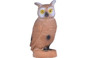 VORAGA 3D Tier LongLife Kauz - Eule - Miniaturfigur - Tierfigur - Vogel - 25 cm x 12 cm