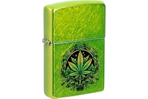 Zippo Sturmfeuerzeug - Leaf, Lurid, Color Image - Nachfüllbar - Wiederverwendbar - Windfestes Design - Geschenkbox - Made in USA