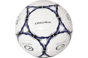Optimum Sport Classico Football for Indoor/Outdoor Training & Matches, Durable Valve for Consistent Flight, Precision Control & Lasting Air Retention