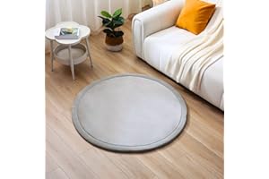 HAKUNA MATTE Miękka mata do zabawy dla niemowląt, 120 x 120 x 2,5 cm, szara – dywan do pokoju dziecięcego z wysokiej jakości pianką memory – mata do raczkowania dla niemowląt z antypoślizgowym spodem – koc do