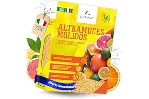 LERAVA Abono cítricos (800 g) - fertilizante natural de altramuces molidos para limonero y naranjo - ideal para mandarino, kumquat y pomelo - mejora crecimiento, vigor y follaje en plantas acidófilas