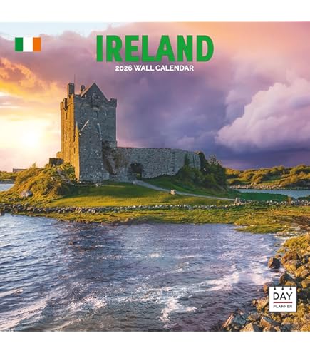 thumbnail image 2 of Ireland Calendar 2026 | The Emerald Isle | 12" X 24" Irish Travel Wall Calendar 12 Month Castles Dublin Irish Blessings 2026 2027 Calendar Small Family Owned B 2 of 10