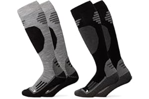 Occulto skarpety narciarskie z merynosów męskie & damski 2 pack (model: Toni)
