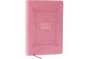 KJV Holy Bible: Large Print with 53,000 Center-Column Cross References, Pink Leathersoft, Red Letter, Comfort Print: King James Version: King James ... Reference, Comfort Print, Red Letter