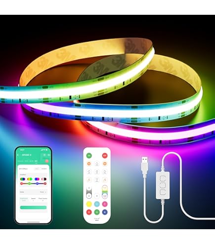 WS2811 WS2812B Controller Music Bluetooth App Built In Mic Wifi Alexa Google