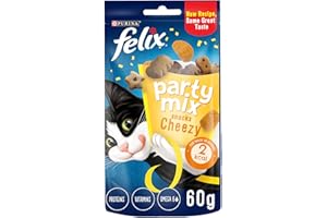 Purina Pro Plan - Party Mix Cheezy Mix - Pack 6 sachets de 60 GR