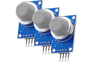 AZDelivery 3 x MQ-135 Capteur de Gaz de qualité de l'air Module Compatible avec Arduino et Raspberry Pi y Compris Un eBook