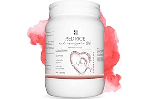LINE@DIET RIZ ROUGE et COENZYME Q10 | 360 capsules | riz rouge fermenté | avec vitamine Q | Produit italien