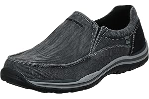 Skechers Męskie mokasyny wsuwane Expected Avillo o luźnym kroju
