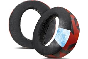 SOULWIT Mousse Coussin Coussinets pour Sony Playstation 5 Pulse PS5 3D Wireless Casque,avec Mousse Anti-Bruit