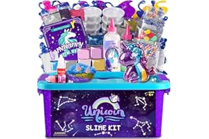 Beauenty Unicorn Slime Kit, suitable for making butter sl...