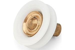 Shower Part V-Nut-Duschtürrollen, 8X, Durchmesser 20 mm, Dicke 6 mm, Nylon, Türersatzteile