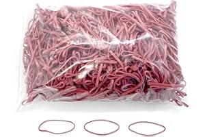 Progom - Elastiques caoutchouc - 70(Ø45) mm x 3mm - Haute teneur en latex - Coloris rouge - Sac de 1kg