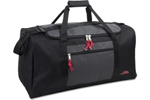 Trail maker 55 Liter, 24 Inch Lightweight Canvas Duffle Bags for Men & Women For Traveling, the Gym, and as Sports Equipment Bag/Organizer