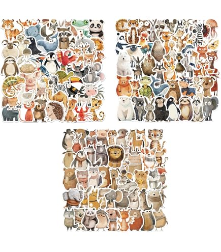 Amabro Confezione da 120 adesivi calcio, adesivi calcio sportivi impermeabili, simpatici adesivi calcio per scrapbooking, bottiglie d'acqua, laptop
