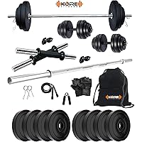 Kore PVC 16-20 Kg Home Gym Set