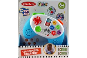 infunbebe Baby My First Learning Game Controller Toy - 6 months+