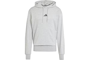 adidas Essentials Feelcozy French Terry Hoodie Felpa con Cappuccio Uomo (Pacco da 1)