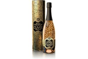 Michi Palma | The Great Cuvée Rosé Extra Dry (1 x 0.75 l) | Mit 23 Karat reinem Blattgold und edler Geschenkverpackung | Goldene Geschenkidee