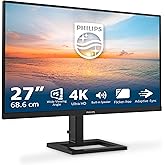 Philips 27E1N1800A Monitor 27" UHD, WLED, 60Hz, IPS, 4 ms GtG, HDR10, Adaptive Sync., Altavoces, (3840x2160, 2X HDMI 2.0, 1x