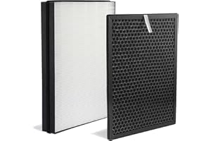 BAMBOOST FY2420/30 FY2422/30 Filtro di Ricambio per Philips AC2889, AC2887, AC2882 e AC3829, Serie 2000 e 3000 Purificatore d'Aria HEPA e a Carbone Attivo