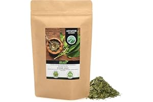 Alpi Nature Niedźwiedź czosnek (125 g) dzikie liście czosnku suszone i wycięte dziki czosnek 100% naturalny dziki czosnek bez dodatków dziki czosnek