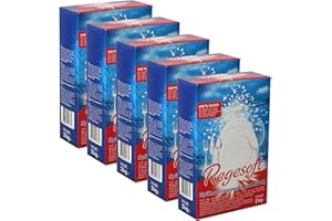 K+S Regesoft 1-6 10kg Geschirrspülsalz | 5 x 2kg Packung Spülmaschinensalz | Spezialsalz gegen Kalk Wasserflecken | Glänzendes Geschirr | Weiches Wasser
