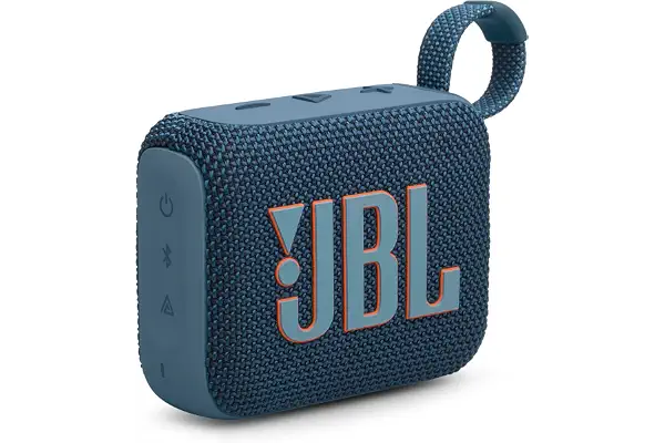JBL GO 4, Altavoz inalámbrico portátil con Bluetooth, resistente al agua y al polvo IP67, hasta 7h de reproducción más 2h extra con Playtime Boost, azul