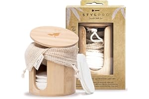 Stylpro Reusable Bamboo Makeup Remover Pads (Gift Set)