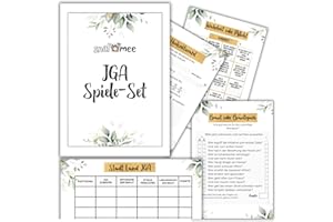 Fotospiel JGA Spiele Frauen 4er Set by snaPmee - 15x Braut oder Bräutigam, Stadt Land JGA, Wahrheit oder Pflicht, Hochzeitsorakel - Junggesellenabschied Partyspiele