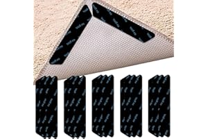 YOURKAY 24 Stück Antirutschmatte für Teppich, Waschbar Non-Slip Matte für Teppich, Starke Klebrigkeit Teppich Antirutschunterlage Aufkleber,Teppich Antirutschunterlage,Rutschfester Teppichgriff