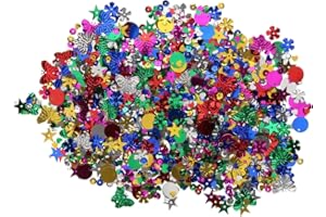 Kids Create Sequins In Assorted Colours & Shapes Reusable Pouch Ages 3+