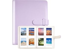 JOKISA Album Fotografico con 256 Tasche per 3 Inch Film per Fujifilm Instax Mini LiPlay 11 7s 8 8+ 9 25 26 50s 70 90 Fotocamera Istantanea per Polaroid Snap SnapTouch PIC-300 Z2300 Mint Zip Stampante