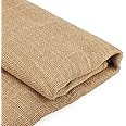 Ahlatech Natural Jute Hessian Burlap Fabric Cloth | Eco-Friendly Hessian Cover for Home Décor, Gardening, and Tree Protection | Breathable Cover for Date Trees, Rustic Farmhouse Decor (100cm x 400cm)
