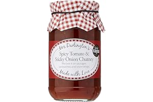 THE GREAT BRITISH CONFECTIONERY COMPANY Great British Confectionery Company|Mrs Darlington's Spicy Tomato & Sticky Onion Chutney 312g