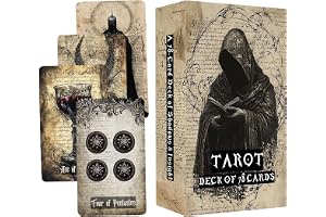 Oracle-kort däck bärbar förmögenhetsberättande retro 78 kort | Halloween tarotkort för daglig uppmuntran självreflektion fester resor fritid