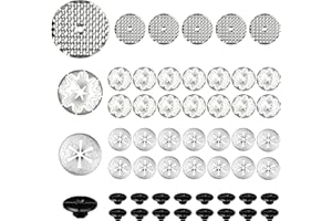 ROYALCHIC 47 Stück Hitzeschutzplatte Reparatursatz für Auto, 30mm Klemmscheiben Hitzeschutzblech, 50mm Reparaturbleche, Hitzeschild Befestigungs Reparatursatz Kompatibel mit VW Skoda 6715468 N90335004