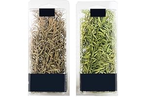 Cayway Static Grass Tuft Schnee Statische Grass Statische Grasbüschel, Scenics Gras Grasbüschel für Modelleisenbahn (Stil C)