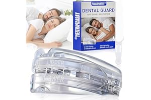 Ferula Descarga Bruxismo,Protector Dental, Férulas Dentales, Reutilizable Protector Bucal Para Dormir, Protectors Bucal para Dormir, Rotector Dental Contra el Bruxismo, Mejora la Del Sueño