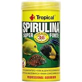 Tropical Spırulına S&uuml;per Forte Yoğun Spırulına İ&ccedil;erikli Balık Yemi 250 Ml 50gr
