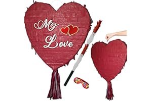 BOOGIE WOOGIE PINATAS Red Heart Pinata and stick with optional customisation
